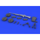 Eduard 635003 1/35 WWII British Machine Gun - Bren Mk.I w/2 Types of Magazines Brassin for AFV