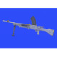 Eduard 635003 1/35 WWII British Machine Gun - Bren Mk.I w/2 Types of Magazines Brassin for AFV