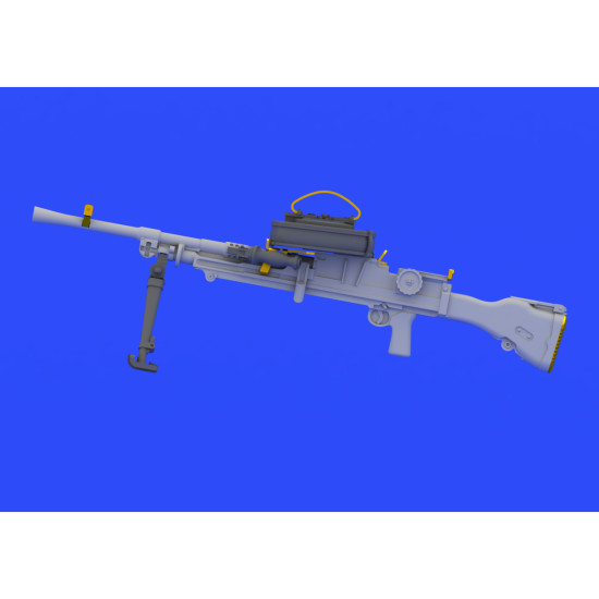 Eduard 635003 1/35 WWII British Machine Gun - Bren Mk.I w/2 Types of Magazines Brassin for AFV