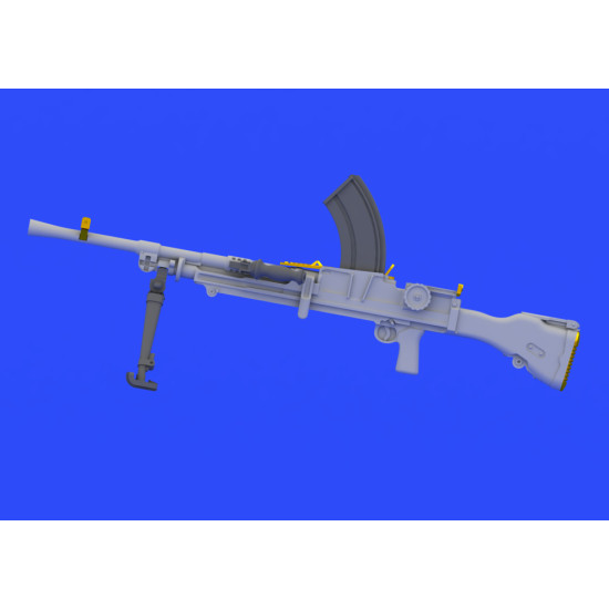 Eduard 635003 1/35 WWII British Machine Gun - Bren Mk.I w/2 Types of Magazines Brassin for AFV