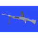 Eduard 635003 1/35 WWII British Machine Gun - Bren Mk.I w/2 Types of Magazines Brassin for AFV