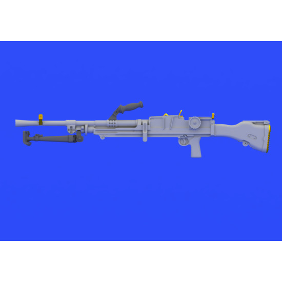 Eduard 635003 1/35 WWII British Machine Gun - Bren Mk.I w/2 Types of Magazines Brassin for AFV