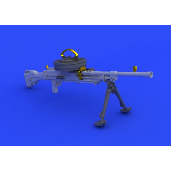 Eduard 635003 1/35 WWII British Machine Gun - Bren Mk.I w/2 Types of Magazines Brassin for AFV