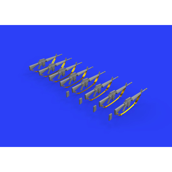 Eduard 635009 1/35 M16 rifle Vietnam War Brassin for AFV