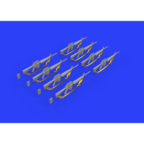 Eduard 635009 1/35 M16 rifle Vietnam War Brassin for AFV