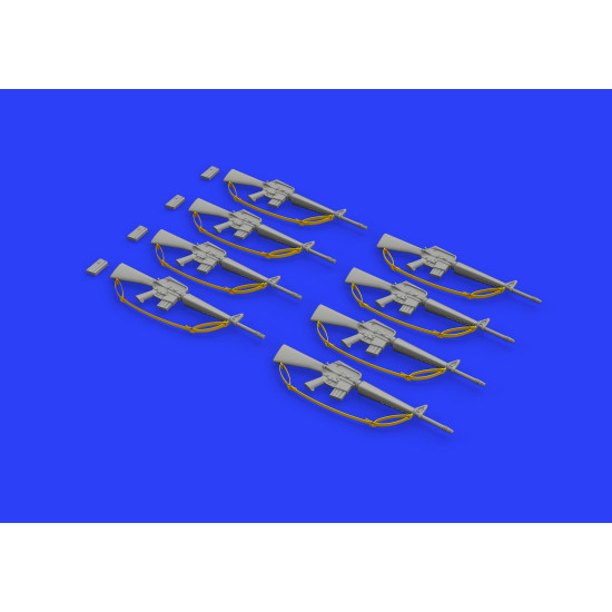 Eduard 635009 1/35 M16 rifle Vietnam War Brassin for AFV