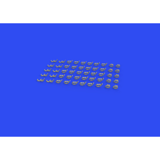 Eduard 635021 1/35 WWII German clamps Type 2 PRINT Brassin for AFV