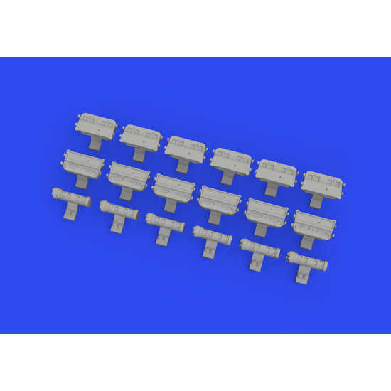 Eduard 635022 1/35 WWII German NOTEK rear lights PRINT Brassin for AFV