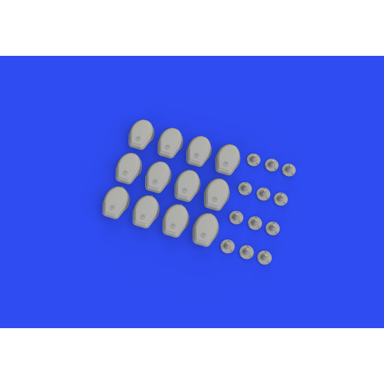 Eduard 635023 1/35 WWII German NOTEK headlights PRINT Brassin for AFV