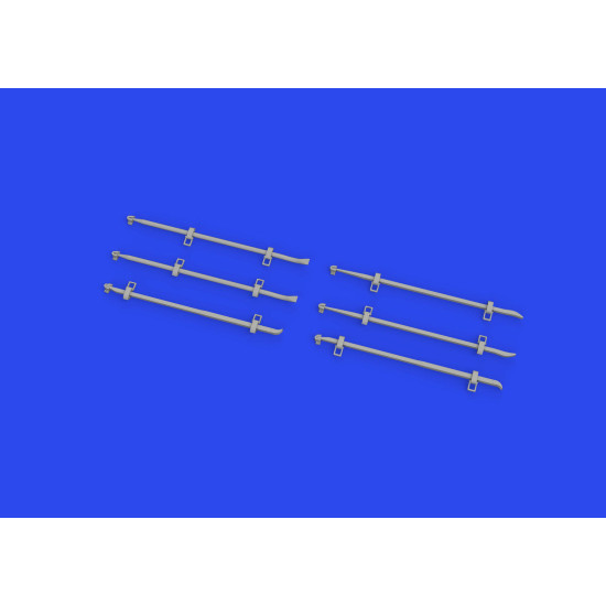 Eduard 635030 1/35 WWII German crowbars PRINT Brassin for AFV