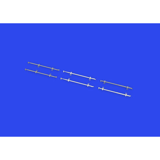 Eduard 635030 1/35 WWII German crowbars PRINT Brassin for AFV