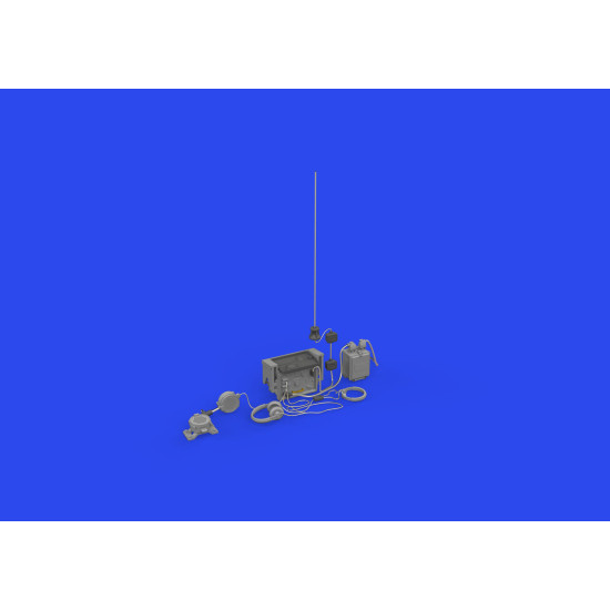 Eduard 635033 1/35 Sd.Kfz. 251/1 Ausf. C radio equipment PRINT Brassin for AFV