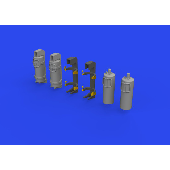 Eduard 635034 1/35 WWII German fire extinguishers PRINT Brassin for AFV Eduard 635034 1/35 WWII German fire extinguishers PRINT Brassin for AFV