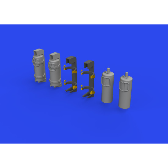 Eduard 635034 1/35 WWII German fire extinguishers PRINT Brassin for AFV Eduard 635034 1/35 WWII German fire extinguishers PRINT Brassin for AFV
