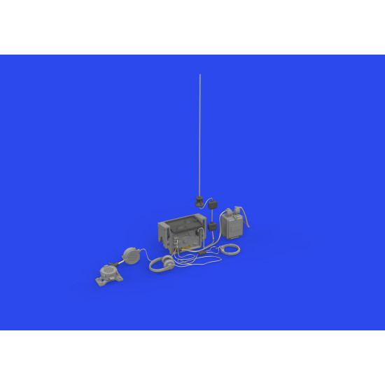 Eduard 635035 1/35 Sd.Kfz. 251/1 Ausf. C radio equipment dark yellow PRINT Brassin for AFV