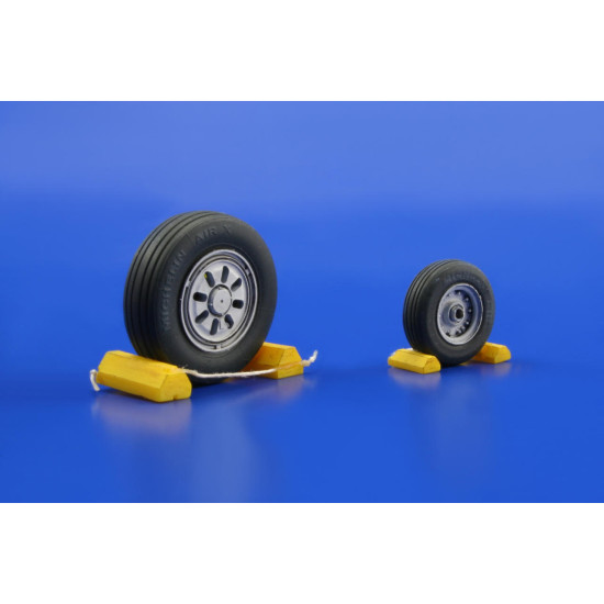 Eduard 648017 1/48 F-22A wheels Brassin for Aircraft Eduard 648017 1/48 F-22A wheels Brassin for Aircraft