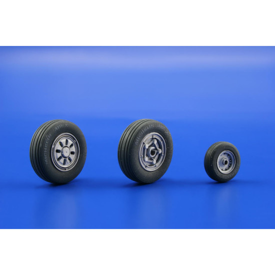 Eduard 648017 1/48 F-22A wheels Brassin for Aircraft Eduard 648017 1/48 F-22A wheels Brassin for Aircraft