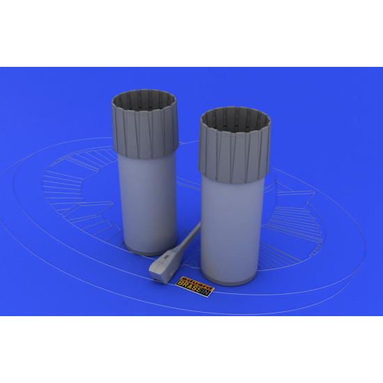 Eduard 648023 1/48 F-4 exhaust nozzles late Brassin for Aircraft