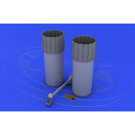 Eduard 648023 1/48 F-4 exhaust nozzles late Brassin for Aircraft