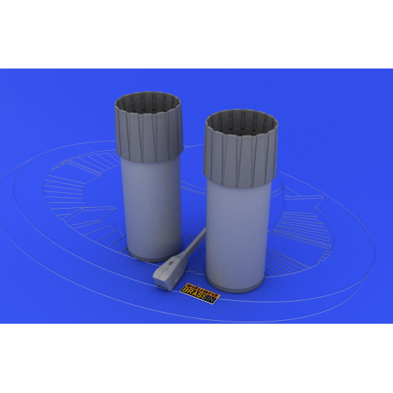 Eduard 648023 1/48 F-4 exhaust nozzles late Brassin for Aircraft
