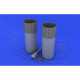 Eduard 648023 1/48 F-4 exhaust nozzles late Brassin for Aircraft