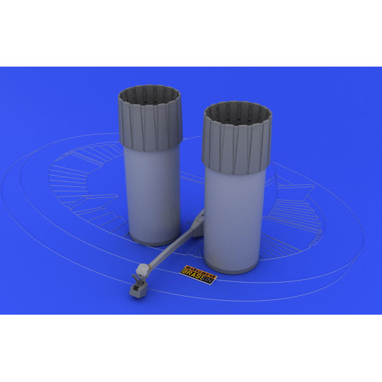 Eduard 648023 1/48 F-4 exhaust nozzles late Brassin for Aircraft