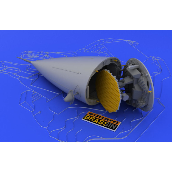 Eduard 648033 1/48 F-16 radar late Brassin for Aircraft