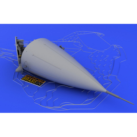 Eduard 648033 1/48 F-16 radar late Brassin for Aircraft