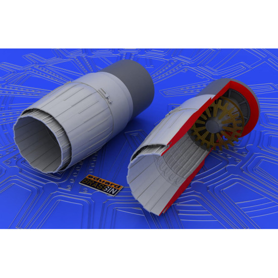 Eduard 648044 1/48 MiG-29 exhaust nozzles Brassin for Aircraft