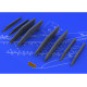 Eduard 648054 1/48 Su-25K wing pylons Brassin for Aircraft