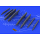 Eduard 648054 1/48 Su-25K wing pylons Brassin for Aircraft