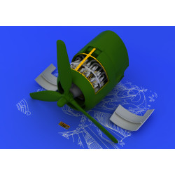 Eduard 648056 1/48 R-2800-10 engine Brassin for Aircraft