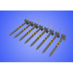 Eduard 648061 1/48 HVAR rockets Brassin for Aircraft