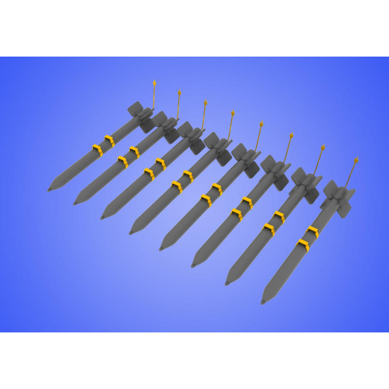 Eduard 648061 1/48 HVAR rockets Brassin for Aircraft