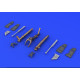 Eduard 648080 1/48 MiG-21 undercarriage legs BRONZE Brassin for Aircraft