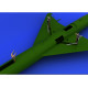 Eduard 648080 1/48 MiG-21 undercarriage legs BRONZE Brassin for Aircraft