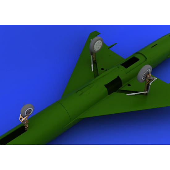 Eduard 648080 1/48 MiG-21 undercarriage legs BRONZE Brassin for Aircraft