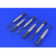 Eduard 648093 1/48 Mk.82 bombs Brassin for Aircraft