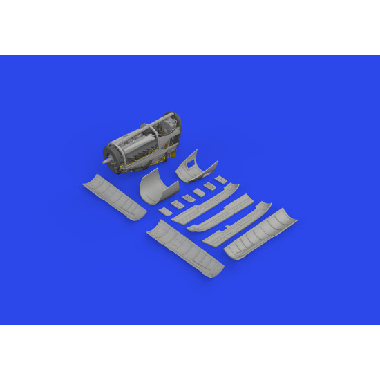 Eduard 6481004 1/48 P-51B/C engine Brassin for Aircraft
