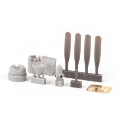 Eduard 6481007 1/48 P-51B/C Hamilton Standard propeller uncuffed Brassin for Aircraft