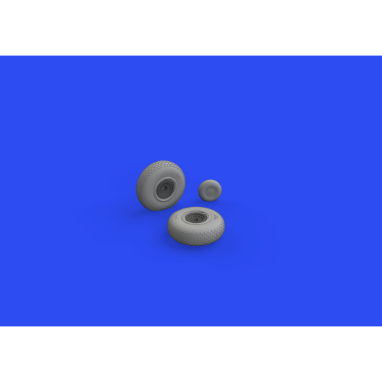 Eduard 6481025 1/48 B-17F wheels block tread Brassin for Aircraft