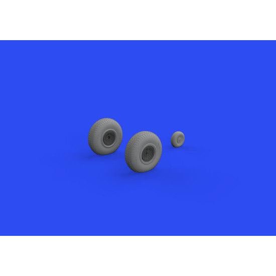 Eduard 6481027 1/48 B-17F wheels rhomboid tread Brassin for Aircraft