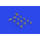 Eduard 6481031 1/48 P-51B/C gun sights PRINT Brassin for Aircraft Eduard 6481031 1/48 P-51B/C gun sights PRINT Brassin for Aircraft