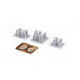 Eduard 6481031 1/48 P-51B/C gun sights PRINT Brassin for Aircraft Eduard 6481031 1/48 P-51B/C gun sights PRINT Brassin for Aircraft