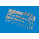 Eduard 6481033 1/48 P-51B Birdcage canopy cockpit PRINT Brassin for Aircraft Eduard 6481033 1/48 P-51B Birdcage canopy cockpit PRINT Brassin for Aircraft