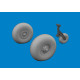 Eduard 6481042 1/48 SM.79 wheels Brassin for Aircraft