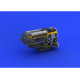 Eduard 648112 1/48 Spitfire Mk.IX engine Brassin for Aircraft Eduard 648112 1/48 Spitfire Mk.IX engine Brassin for Aircraft