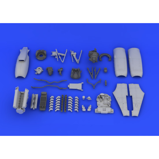 Eduard 648112 1/48 Spitfire Mk.IX engine Brassin for Aircraft Eduard 648112 1/48 Spitfire Mk.IX engine Brassin for Aircraft