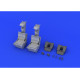 Eduard 648139 1/48 F-4B ejection seats late Brassin for Aircraft Eduard 648139 1/48 F-4B ejection seats late Brassin for Aircraft