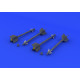 Eduard 648156 1/48 AIM-9D Sidewinder Brassin for Aircraft